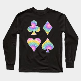 The Four French Suits Tie Dye Long Sleeve T-Shirt